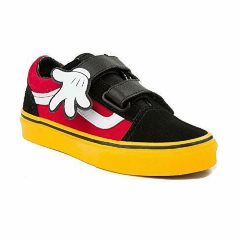 Vans Kids Youth X Disney Mickey Mouse Hugs Old Skool V Shoes- Limited Edition